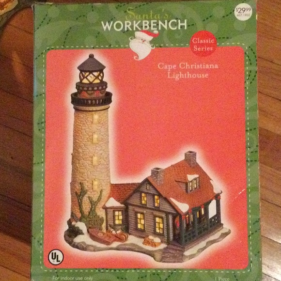 Vintage Santa’s Workbench Cape Christina Lighthouse - Picture 6 of 8